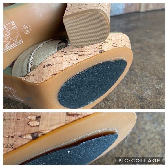 MRKT Market Polly Truffle Cork Heel - Picture 8 of 8